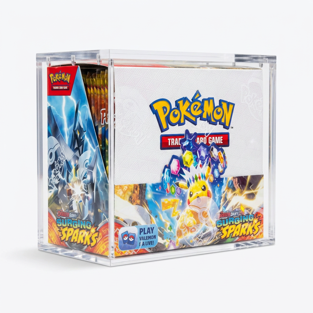 Plexiglass Booster Box Display Case
