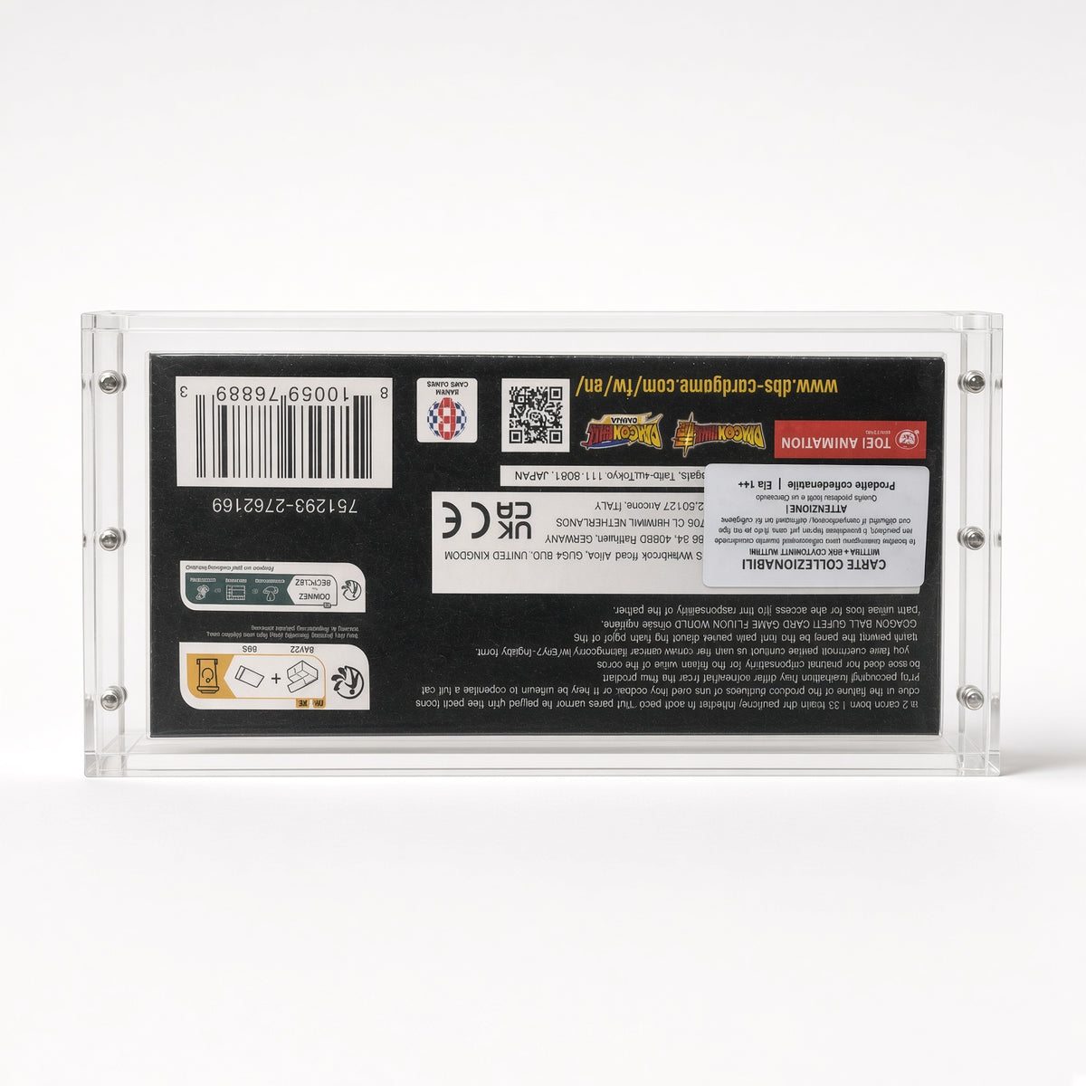Plexiglass Case Box Dragon Ball
